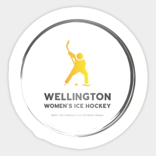 Wellington women's ice hockey Sticker